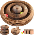Double-Layer Cat Track Ball Toy, Cat Ball Adventure The Ultimate Interactive by Dosanlues