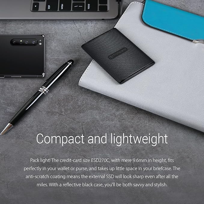 Transcend 500GB External SSD for iPhone/iPad/Mac/Windows/Android, - Image 5