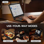 GUSGU Transparent Case with Wireless Keyboard only - Image 4