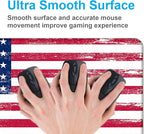 American Flag XXL Extended Mouse Pad, Patriot Large Laptop Pad, Waterproof - Image 4