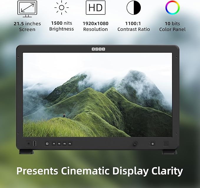 osee Mega 22S 22inch Ultra Bright HDR Field Production Monitor VMKit - Image 2