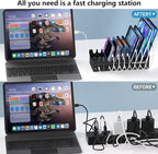 Lcoco&Dream 200W Fast Charging Station, 10 Port USB C Desktop Charger - 45W Max - Image 4