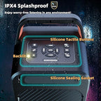 Portable Bluetooth Speaker: 240W Peak Powerful Loud Sound Deep Bass Wireless - Image 6