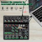 Professional 6-Channel Audio Mixer - Image 2