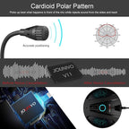 USB Recording Microphone, Computer PC Podcast Condenser Cardioid Mic - Image 2