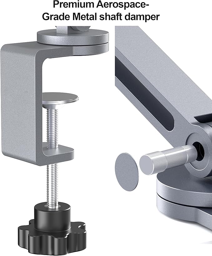 Tablet Arm Mount with Super Grip, Adjustable Foldable Holder & Heavy Duty - Image 4