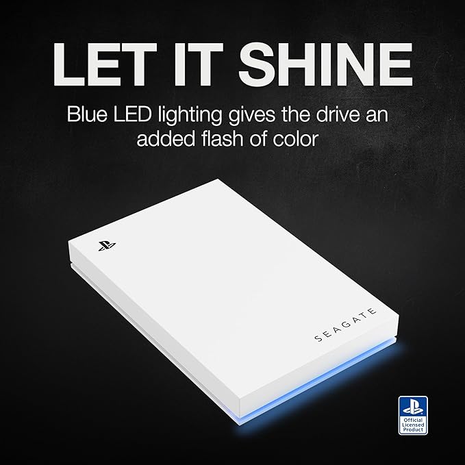 Seagate Game Drive for PlayStation® Consoles 2 TB External Hard Drive - Image 6