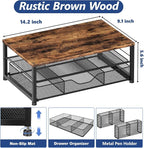 OPNICE Wood Desk Organizers and Accessories, 2-Tier Computer Monitor Stand Riser - Image 3