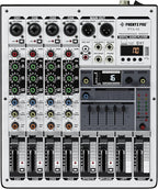 Professional Audio Mixer, Phenyx Pro Sound Console w/USB Audio Interface by PhenyxPro