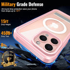 360° Protection Magnetic for iPhone 16 Pro Case Built-in 9H Privacy Screen - Image 5