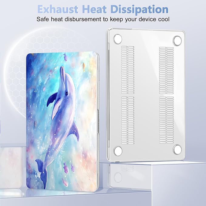 Case for MacBook Air 15 Inch 2025 2024 2023 Release M4 A3241 M3 A3114 M2 A2941 - Image 4