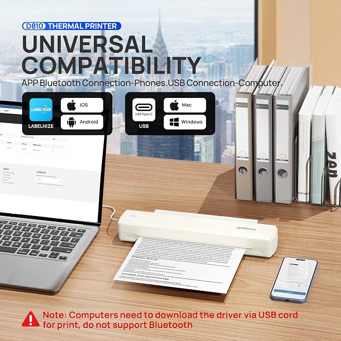 POLONO Portable Printer Wireless - Image 2