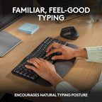Logitech Wave Keys Wireless Ergonomic Keyboard - Image 3