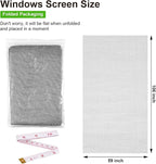 Replacement Window Screens, 59X106 Inch Durable Window Screen Mesh - Image 2