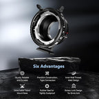 VILTROX PL-E Lens Adapter, Lens Converter Ring Camera Lens Mount Adapter Ring - Image 2