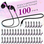 Kanayu 100 Pack Wired Earbuds Bulk - Image 2