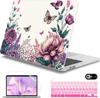 Mektron for MacBook Pro 13-inch Case 2022 2021 2020 Release A2338 M2 M1 A2289 by Mektron