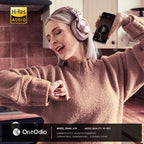OneOdio A70 Bluetooth Over Ear Headphones, Wireless Headphones w/ 72H Playtime - Image 2