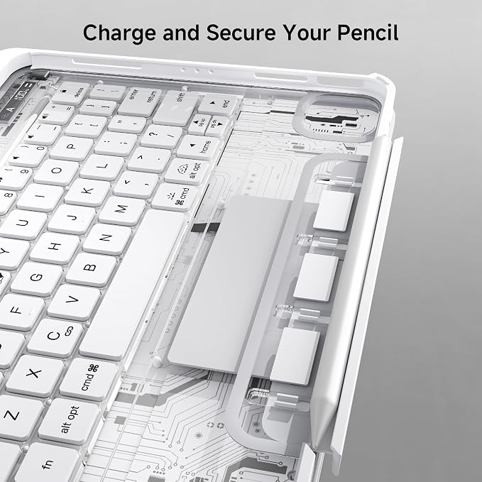 iPad Keyboard Case for 2024 M4 iPad Pro 13 inch, Magic Wireless Keyboard - Image 7
