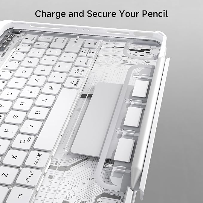 iPad Keyboard Case for iPad 10th Gen & 11th, Magic Wireless Keyboard - Image 7