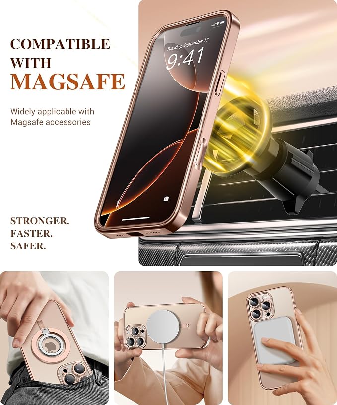 BERFY Magnetic for iPhone 16 Pro Case, Compatible - Image 7