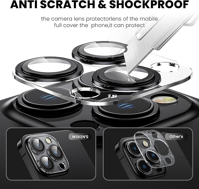 for iPhone 14 Pro/iPhone 14 Pro Max Camera Lens Protector, Full Protective - Image 2
