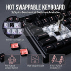 EPOMAKER Galaxy100 QMK/VIA Wireless Gaming Keyboard, Aluminum Shell, - Image 6