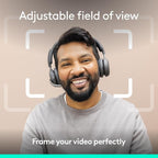 Logitech Brio 4K Webcam, Video Calling, Noise-Cancelling mic, HD Auto Light - Image 3