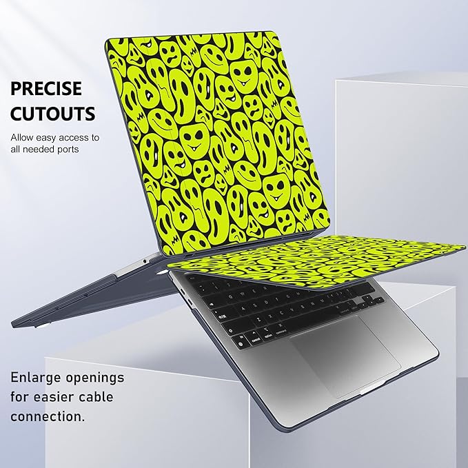 Case for MacBook Pro 13 inch with/Without Touch Bar, Hard Shell + Keyboard - Image 8