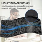 KTRIO Large Gaming Mouse Pad Desk Mat, Superior Micro-Weave Cloth, Non-Slip - Image 3