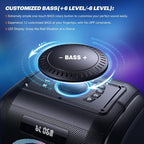 W-KING 270W PEAK Party Large Bluetooth Speaker Loudest Boom Box/12 Custom - Image 2