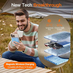 Magnetic Portable Charger, 16800mAh Wireless Power Bank, - Image 3