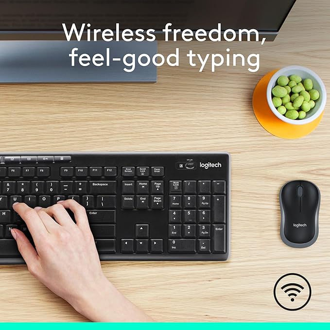 Logitech MK270 Wireless Keyboard and Mouse Combo - Image 2