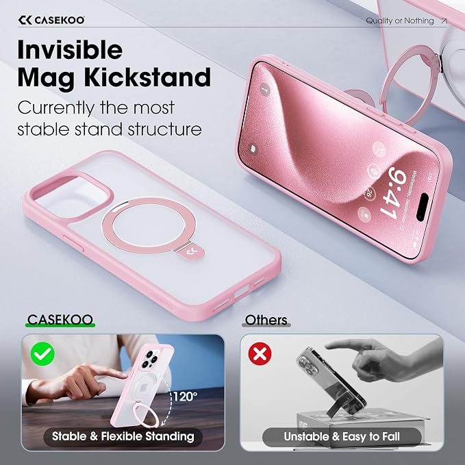 CASEKOO Designed for iPhone 15 Pro Case - Image 3
