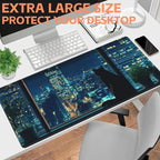 Mouse Pad Large Black Cat Non-Slip Gaming Desk Mat - Image 6