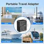 2000W Voltage Converter US to Europe, 220V to 110V Converter - Image 7