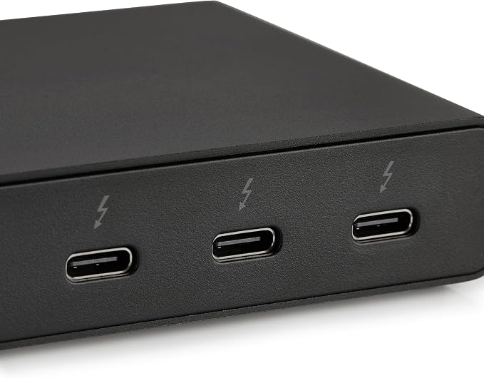 Amazon Basics Thunderbolt4/USB4 Docking Station, 3X Downstream TBT4, 1xUSB A 3.1 - Image 3