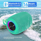Portable Bluetooth Speaker, BT5.3 Wireless Speaker 20W Bass Diaphragms - Image 4
