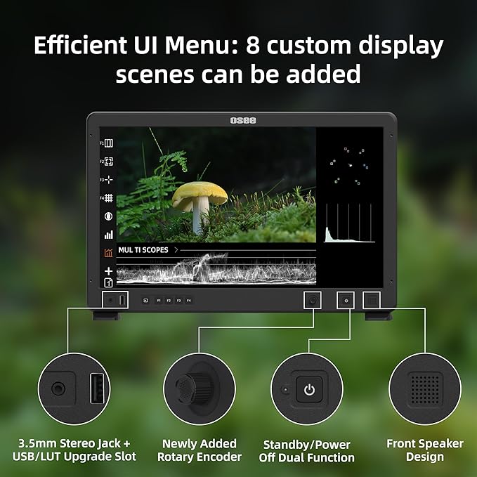 osee Mega 22S 22inch Ultra Bright HDR Field Production Monitor VMKit - Image 4