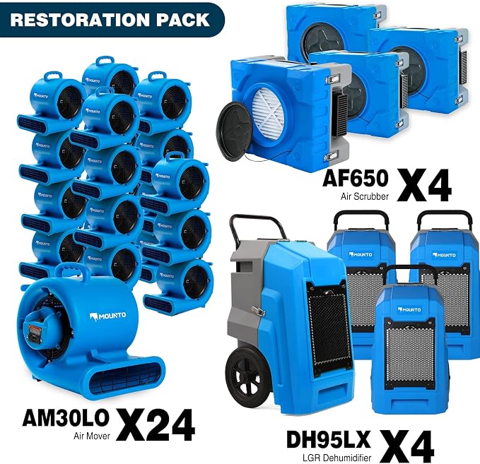 MOUNTO Water Damage Restoration Combo Package Deals - Image 2