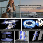 Metal Airplane Travel Essentials Phone Holder Mount - Image 9