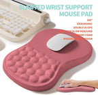 2-in-1 Ergonomic Set, Wave Rise Keyboard Wrist Rest and Massage Bulge Slope - Image 3