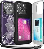 TORU CX Slim for iPhone 16 Pro Case Wallet | Protective Shockproof Heavy Duty by TORU
