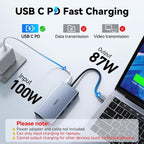 USB C Docking Station Dual Monitor Adapter - Image 7