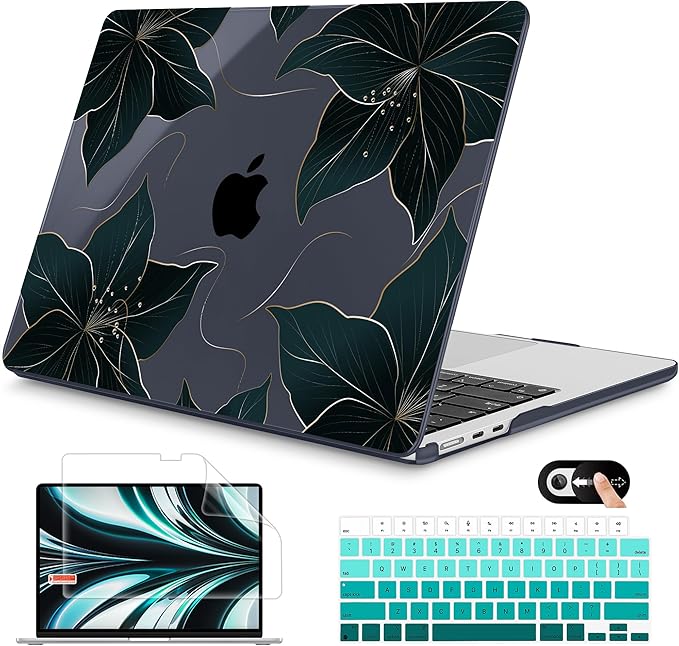 Mektron for 2025 M4 MacBook Air 13.6 Inch A3240 Case Fits 2023 A2681 M2 2024 by Mektron
