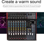 G-MARK MK800MP3 Professional Audio Mixer Sound Board 8 Channels Mixing Console - Image 8