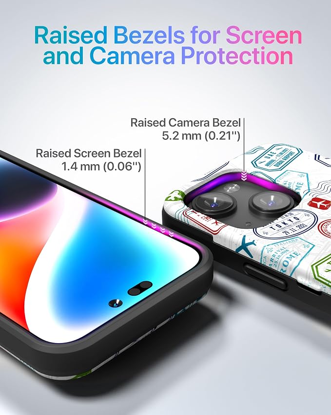 TORU CX Slim for iPhone 15 Case Wallet | Protective Shockproof Heavy Duty Cover - Image 5
