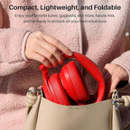 TOZO HT2 Hybrid Active Noise Cancelling Headphones, Wireless Over Ear Bluetooth - Image 9