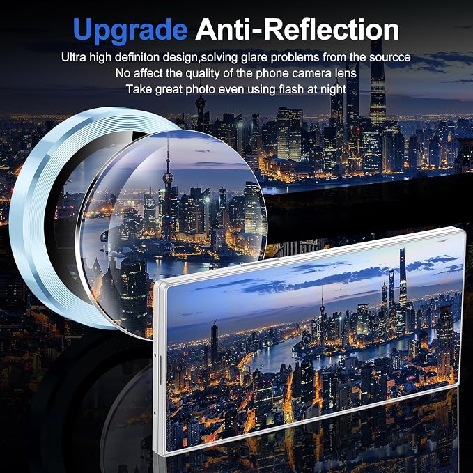 for Samsung Galaxy Z Fold 7 Camera Lens Protector, Individual Metal Ring - Image 4
