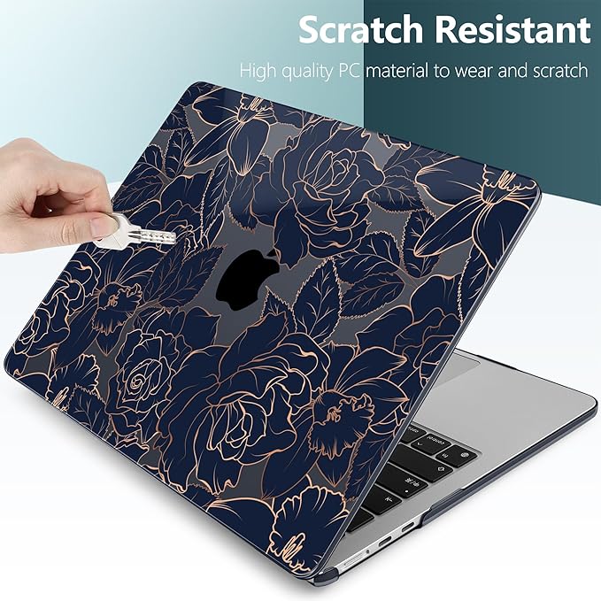 TWOLSKOO for M4 MacBook Air 13.6 inch Case 2025-2022 Release M4 A3240 M3 A3113 - Image 4